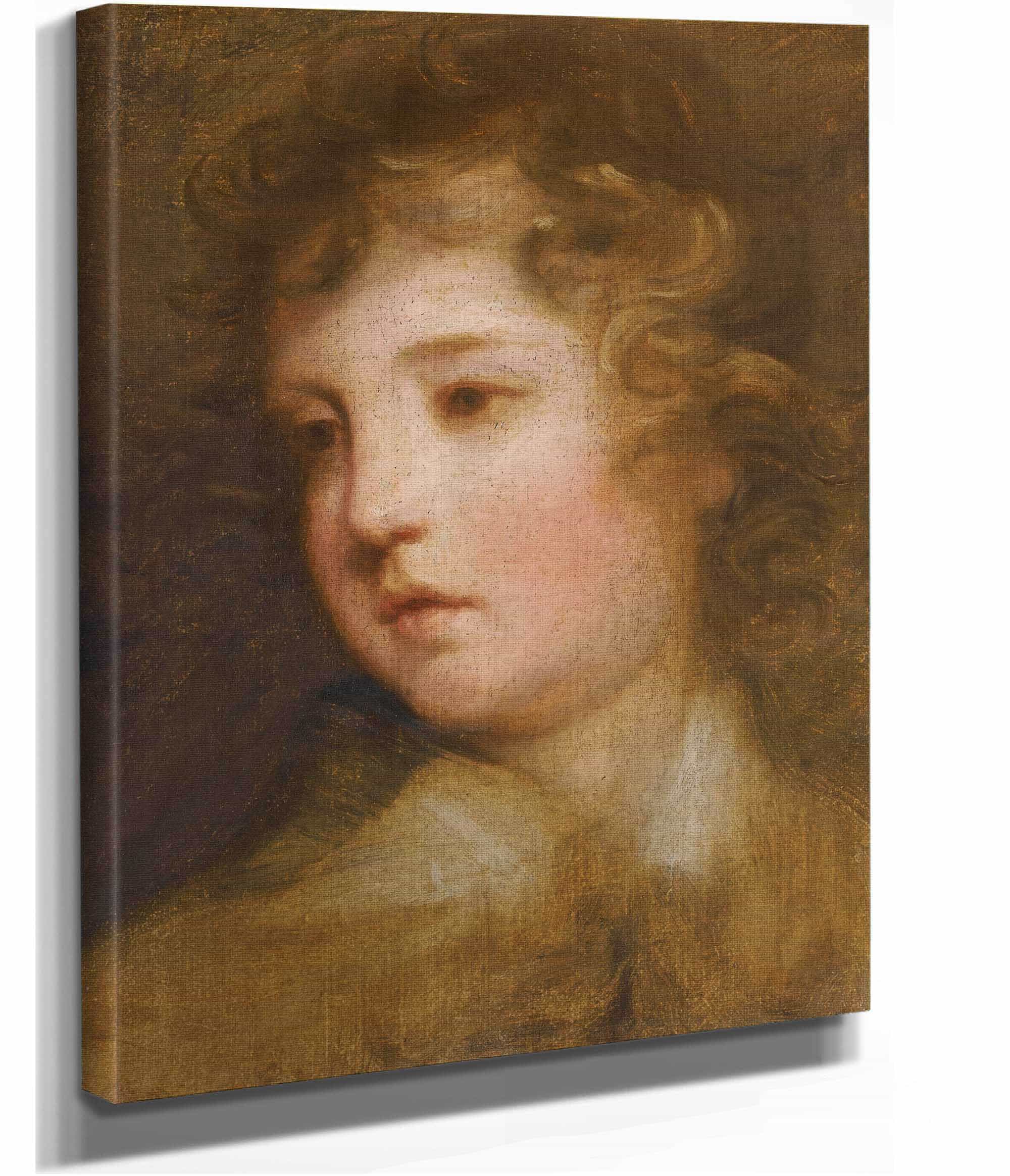 Study For The Portrait Of Lord George Seymour Conway by Sir Joshua Reynolds