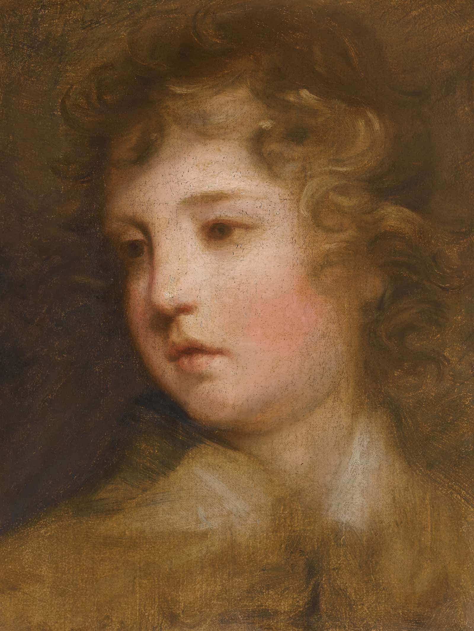 Study For The Portrait Of Lord George Seymour Conway by Sir Joshua Reynolds