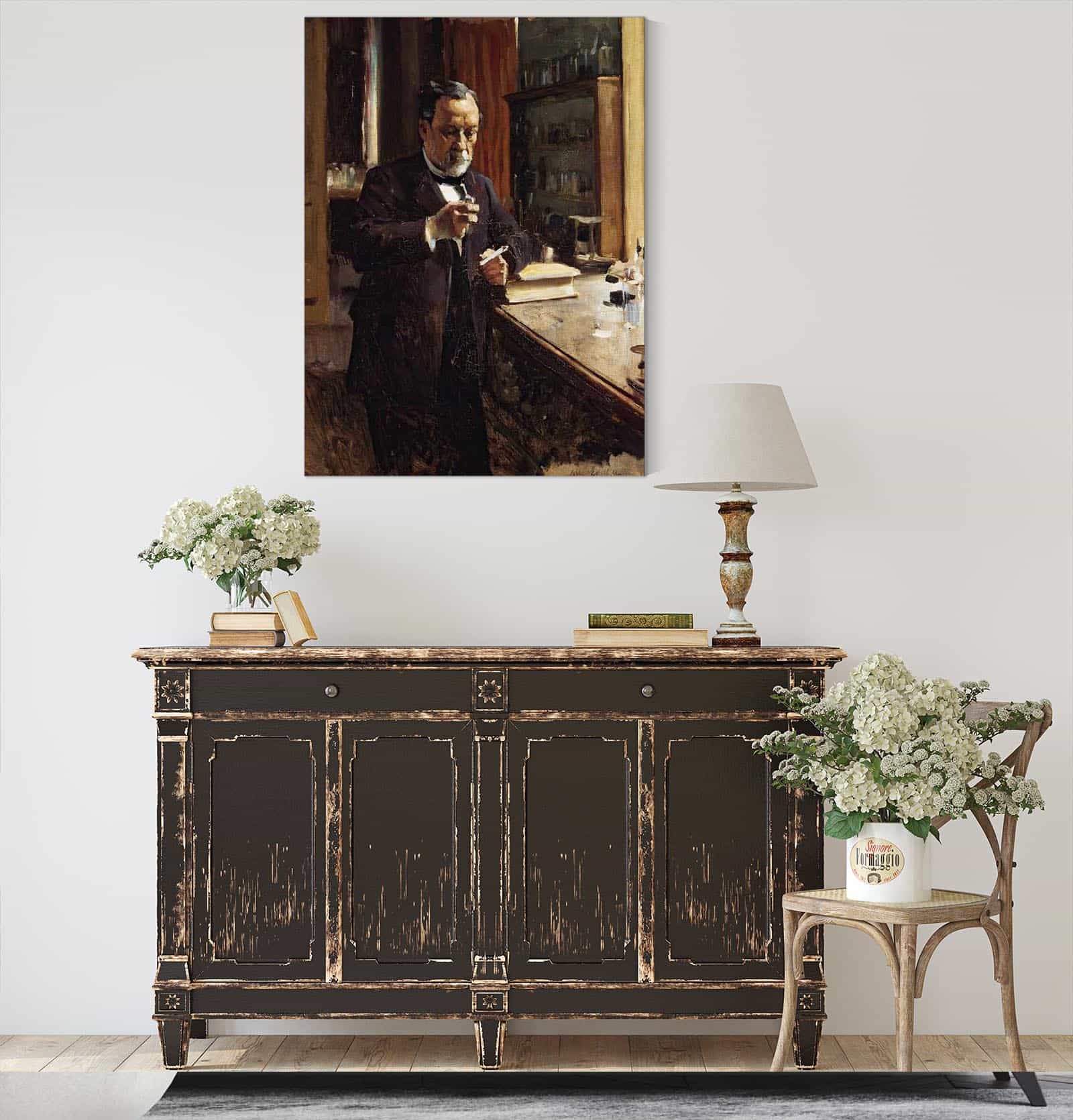 Study For The Portrait Of Louis Pasteur by Albert Edelfelt