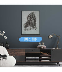 Study For The Queen From The Play Scene Hamlet Act Scene by Edwin Austin Abbey