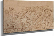 Study For The Revolt Of Cairo by Anne Louis Girodet Trioson