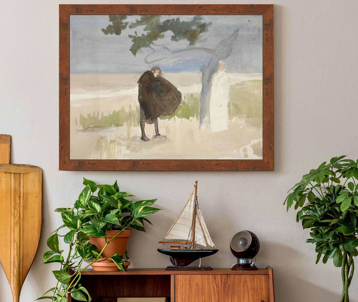 Study For The Scarlet Letter by Edwin Austin Abbey