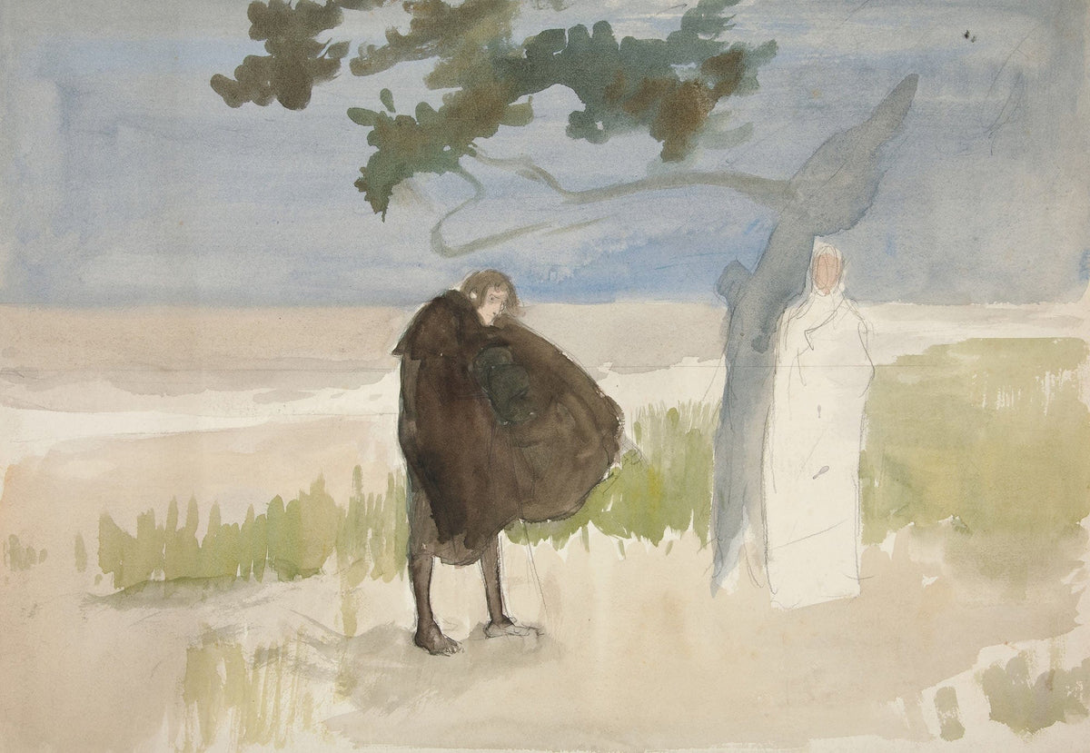 Study For The Scarlet Letter by Edwin Austin Abbey