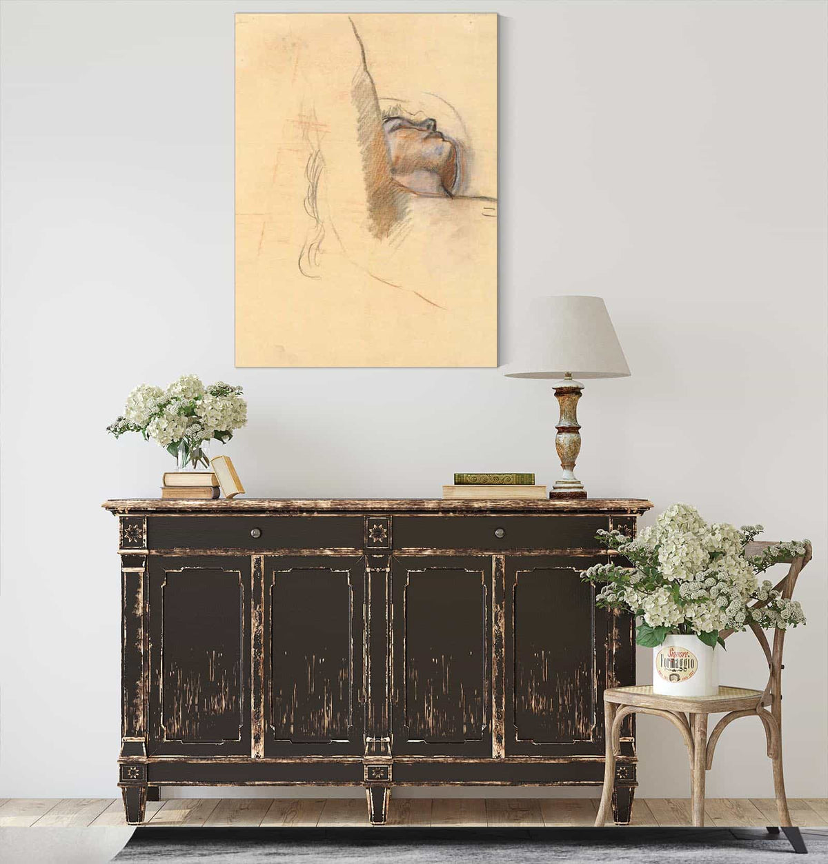 Study For The Spirit Of Light by Edwin Austin Abbey