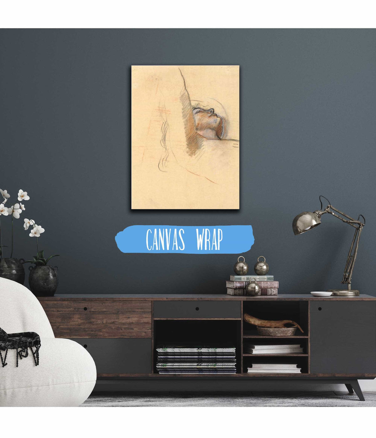 Study For The Spirit Of Light by Edwin Austin Abbey