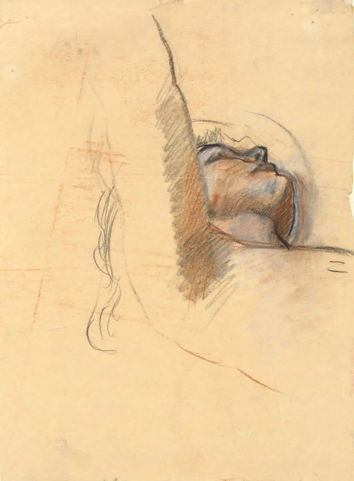 Study For The Spirit Of Light by Edwin Austin Abbey