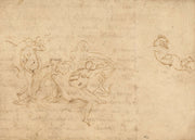 Study For The Triumph Of Neptune And Amphitrite by Nicolas Poussin