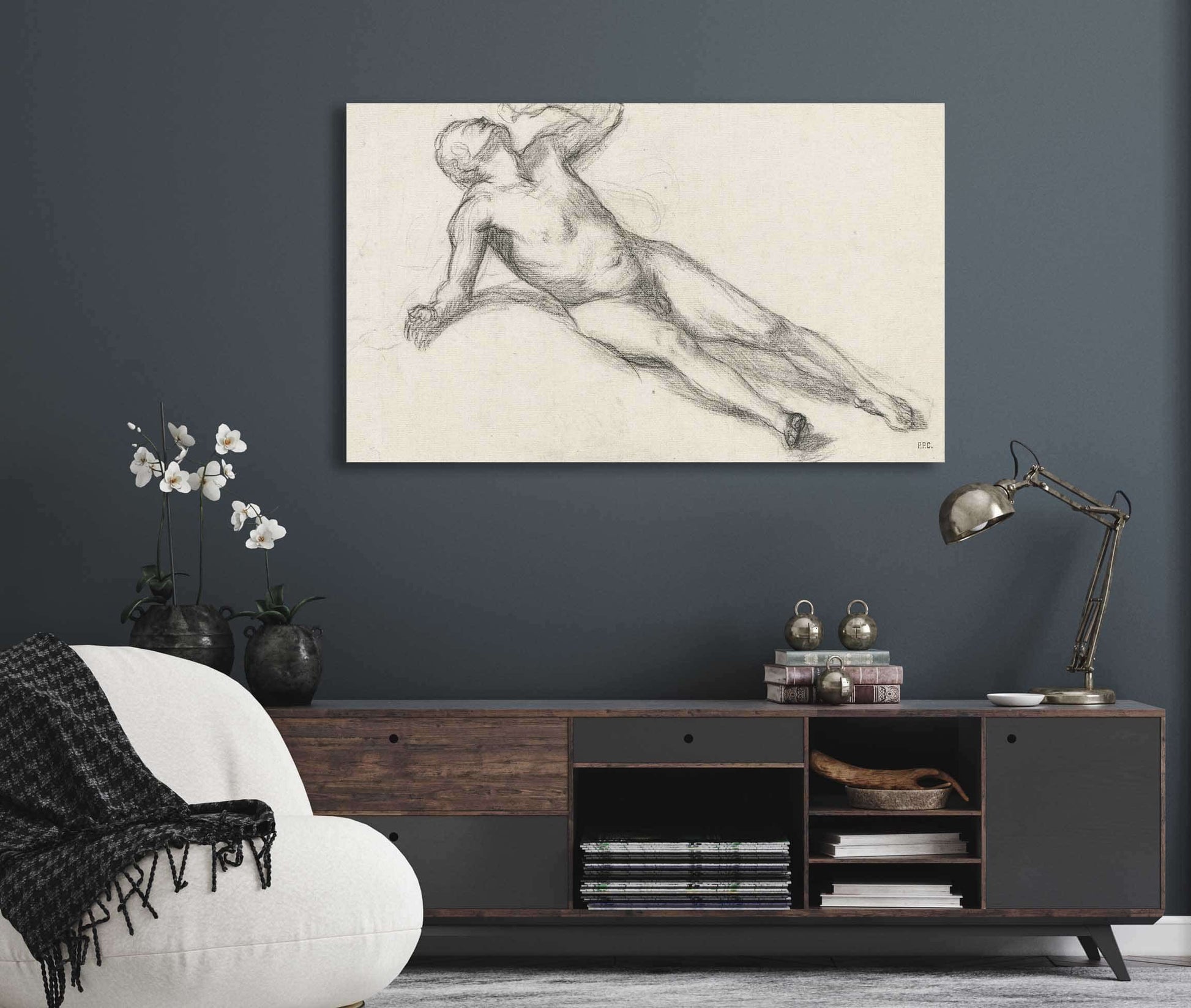 Study For The War by Pierre Puvis De Chavannes
