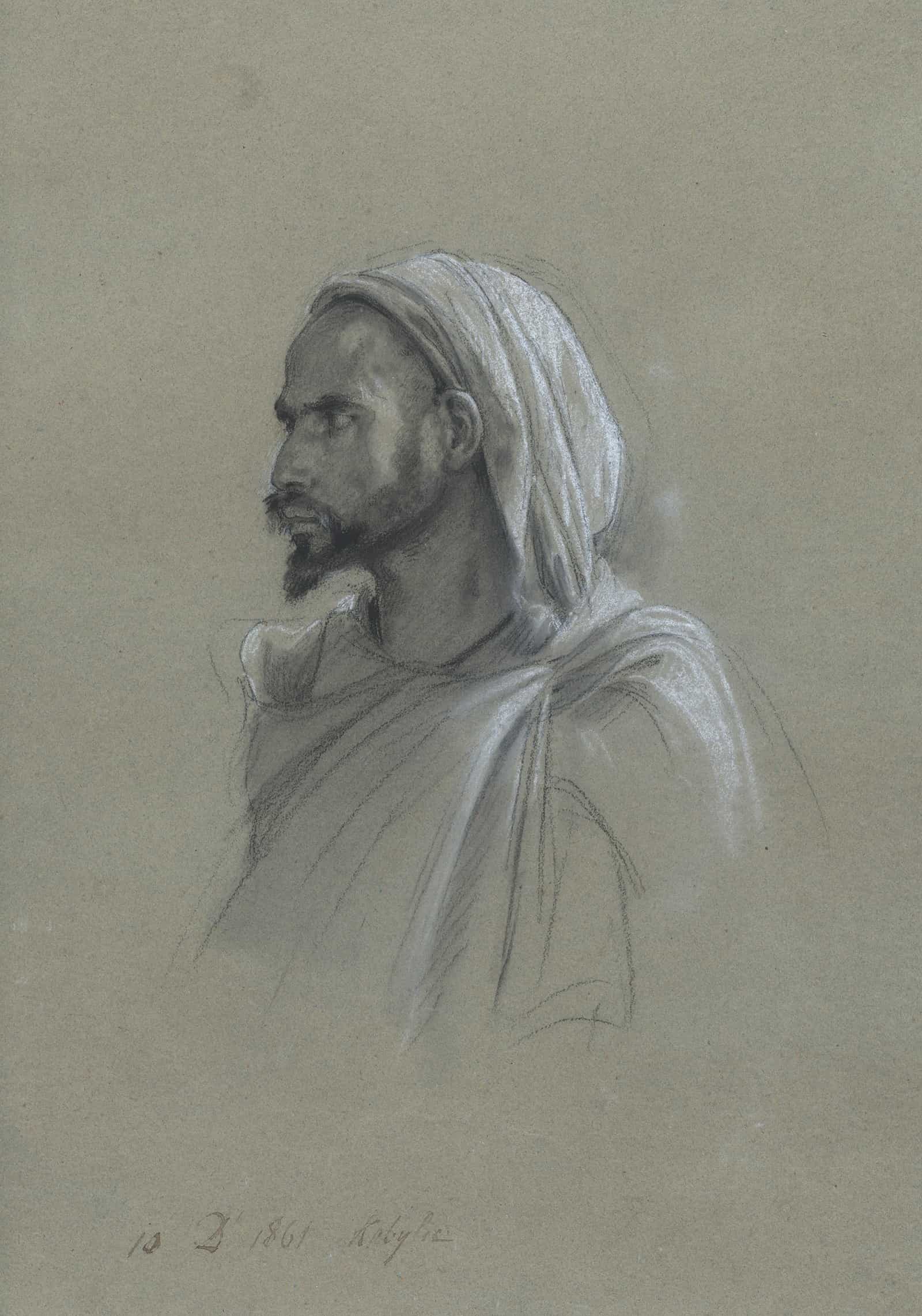 Study For Visit Of The Emperor Napoleon Iii And The Empress To Algeria by Isidore Pils
