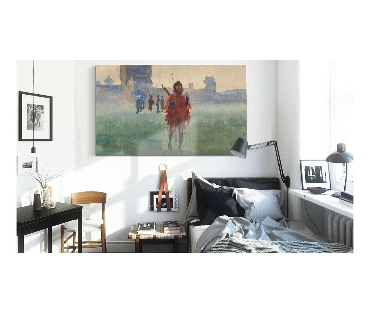 Study For Wandering Minstrel Oil Painting by Edwin Austin Abbey