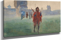 Study For Wandering Minstrel Oil Painting by Edwin Austin Abbey