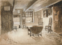 Study For Washingtons Headquarters At Newburgh New York by Edwin Austin Abbey