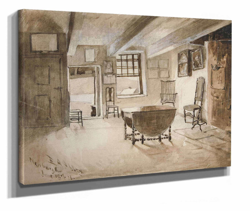 Study For Washingtons Headquarters At Newburgh New York by Edwin Austin Abbey