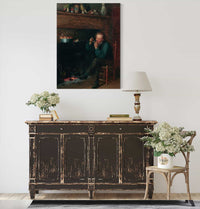 Study From Life Down East by Eastman Johnson