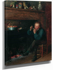 Study From Life Down East by Eastman Johnson