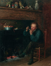 Study From Life Down East by Eastman Johnson