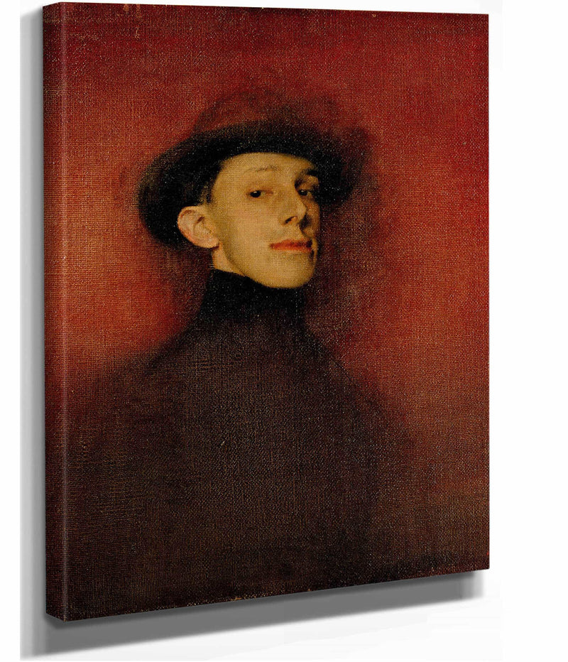 Study From Life For The Portrait Of King Alfons Xiii by Ramon Casas