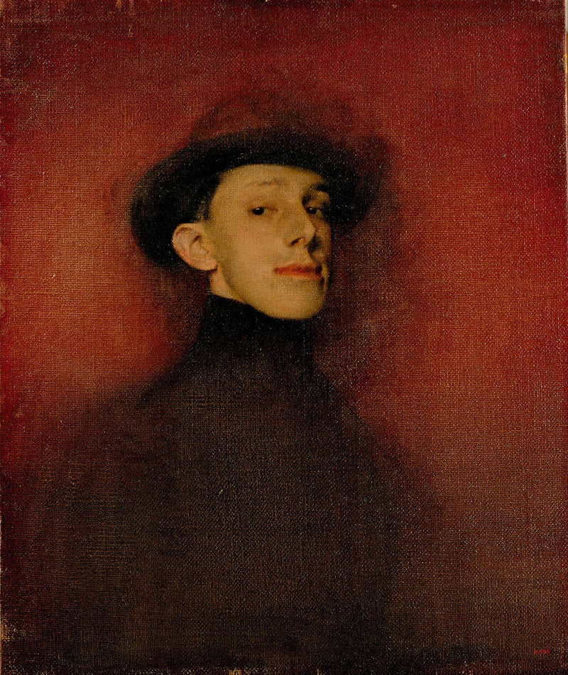 Study From Life For The Portrait Of King Alfons Xiii by Ramon Casas