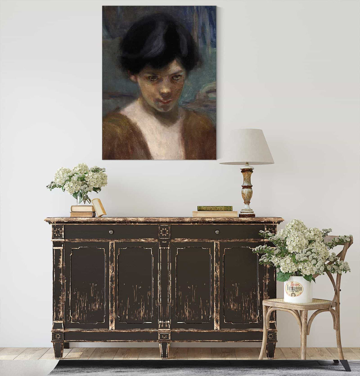 Study Head Of A Boy by Alice Pike Barney