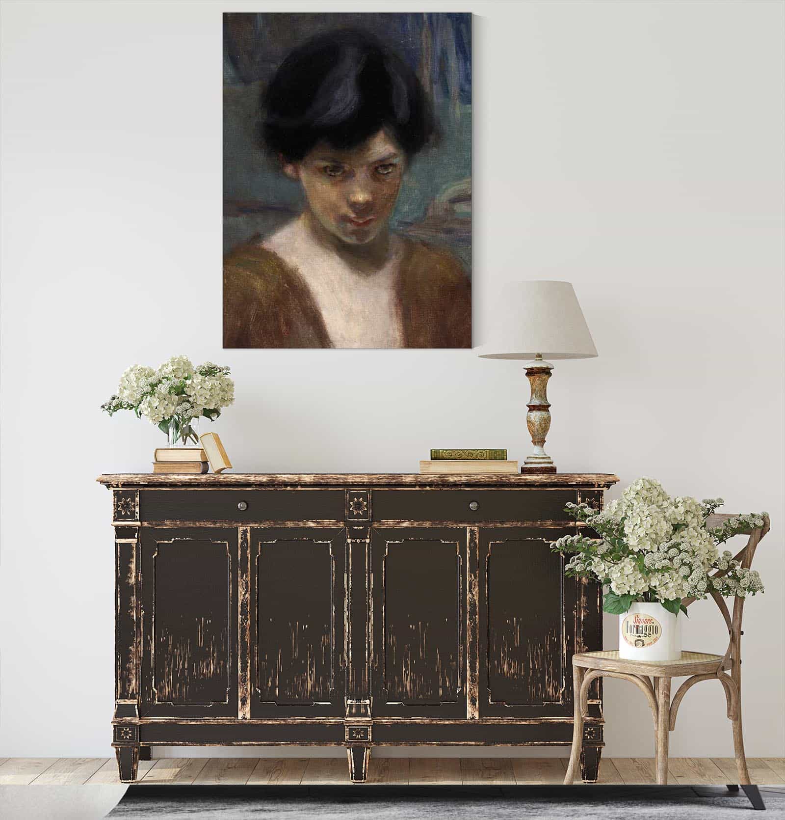 Study Head Of A Boy by Alice Pike Barney