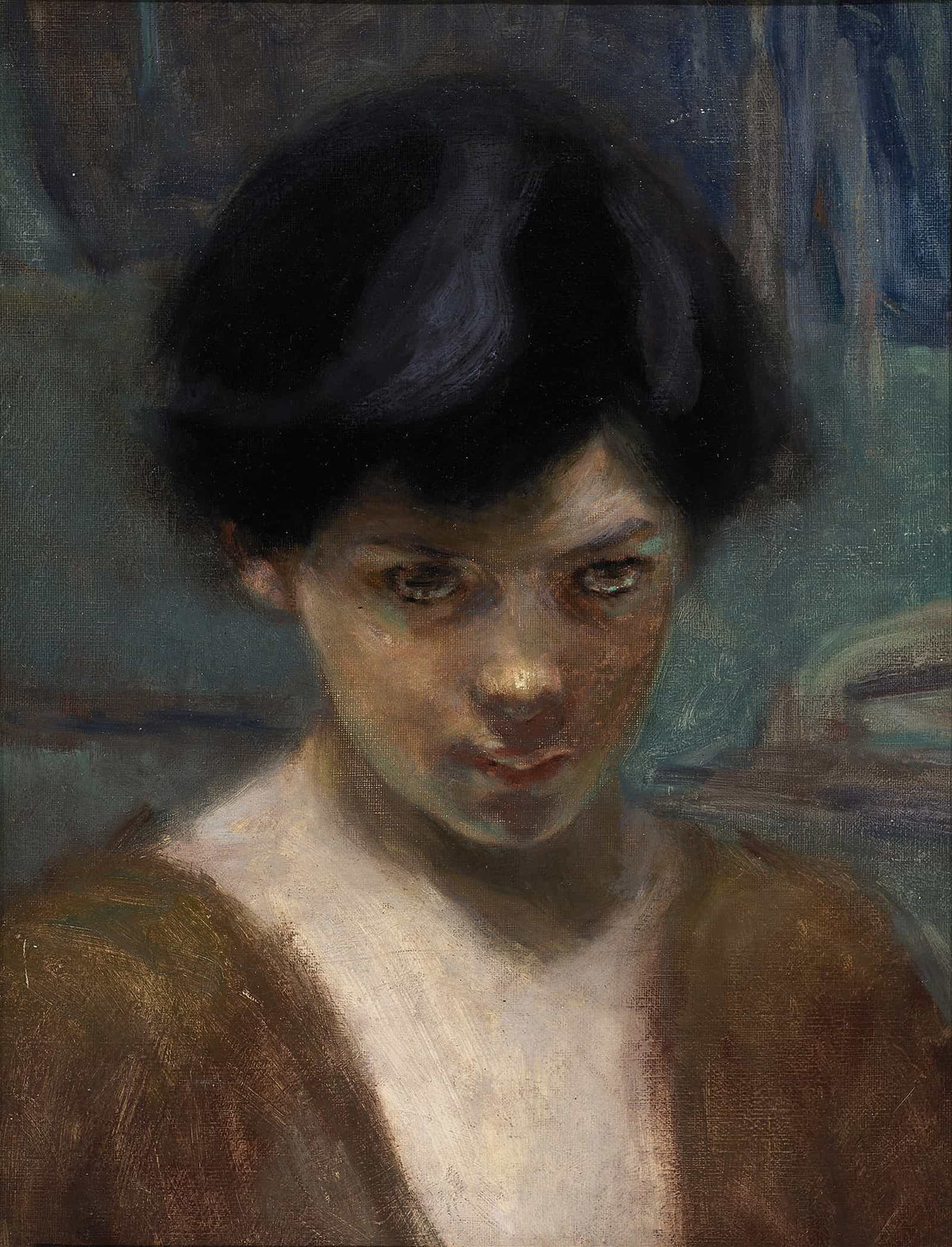 Study Head Of A Boy by Alice Pike Barney