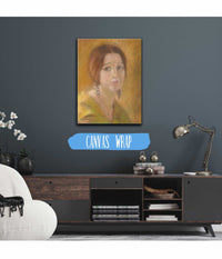 Study Head Of A Woman by Alice Pike Barney