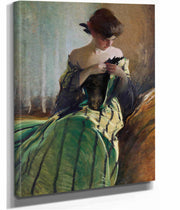 Study In Black And Green By by John White Alexander