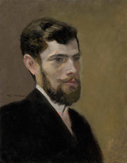 Study Of A Bearded Man In A Black Suit   by Ladislav Mednyanszky