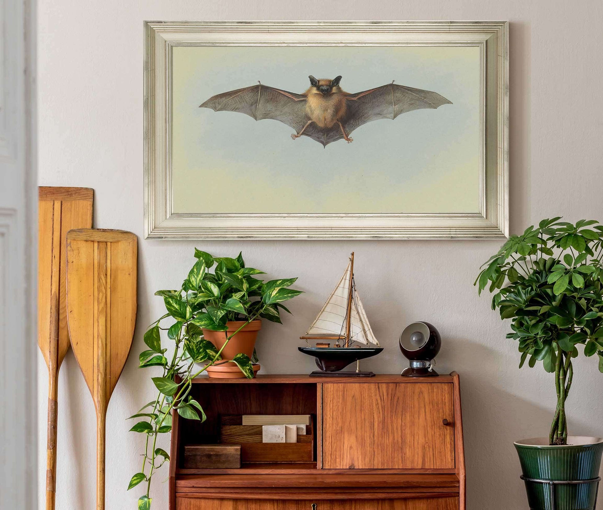 Study Of A Common Pipistrelle Bat by Archibald Thorburn