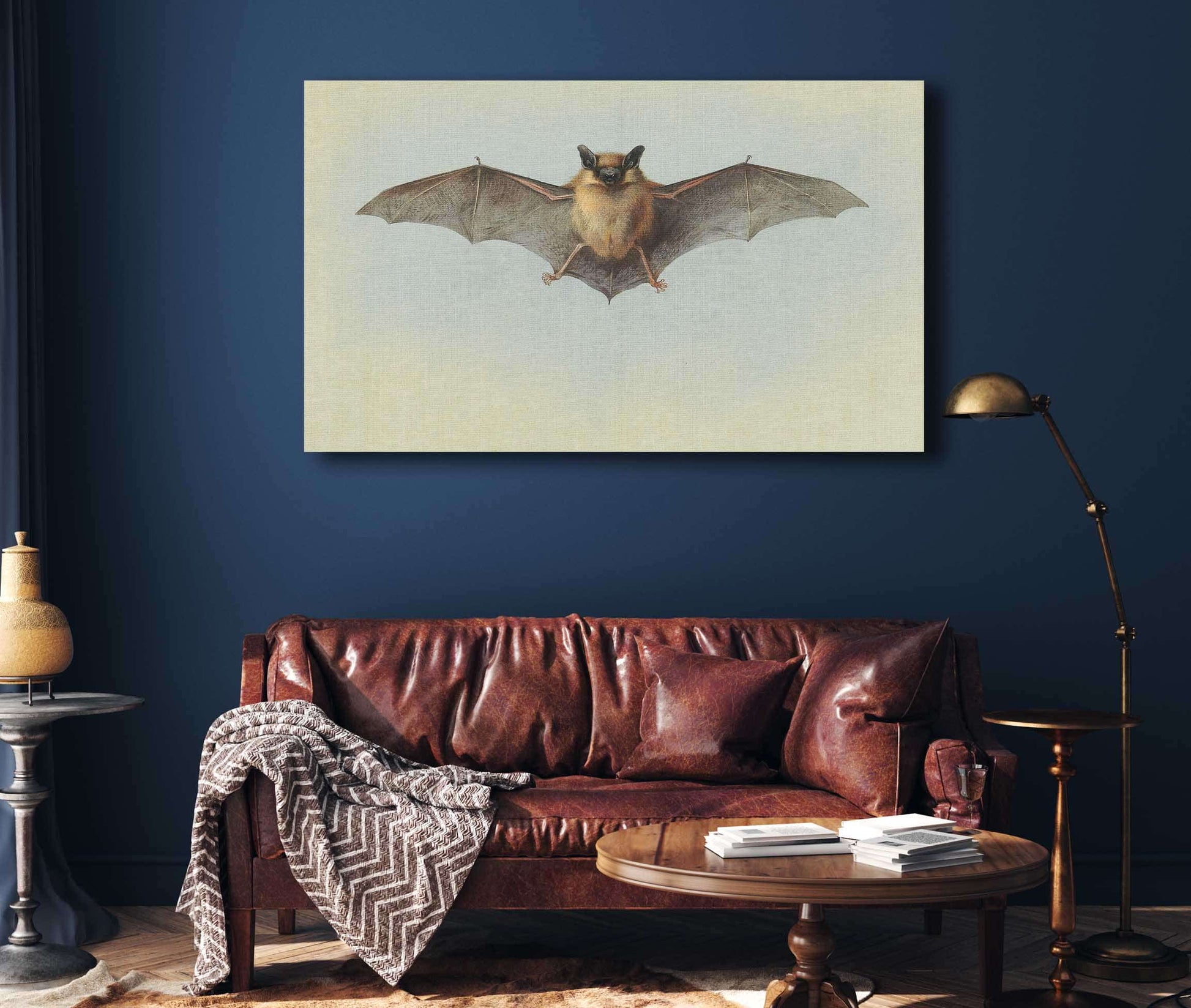 Study Of A Common Pipistrelle Bat by Archibald Thorburn