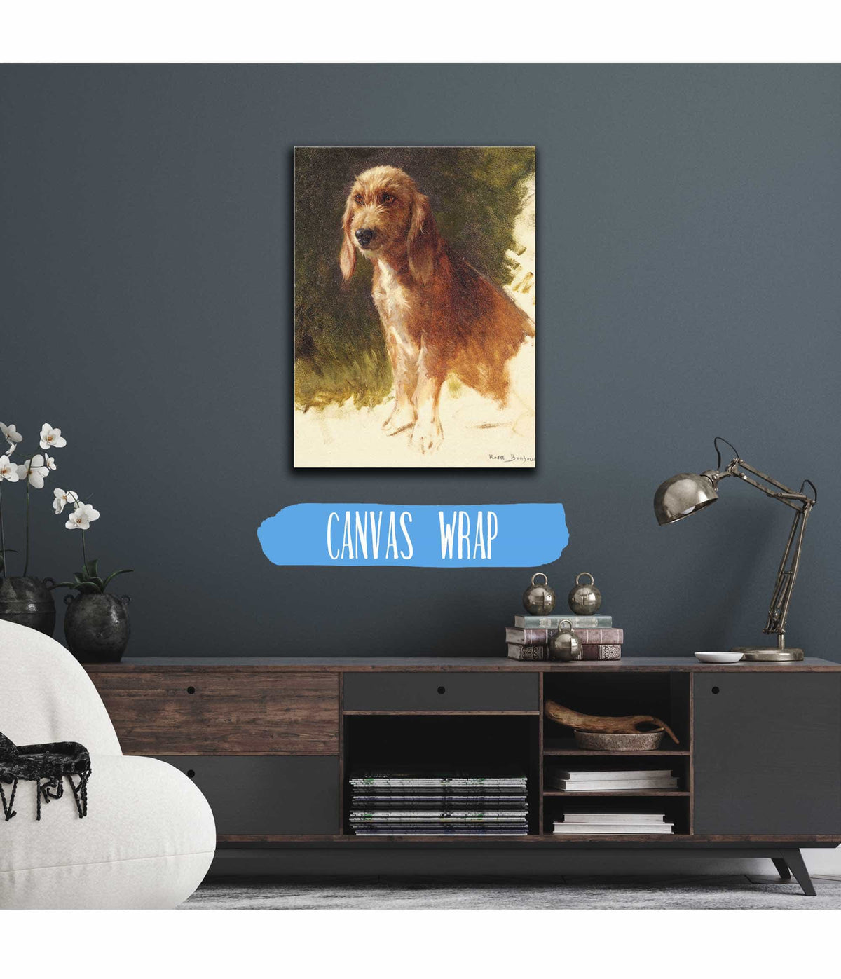 Study Of A Dog S by Rosa Bonheur