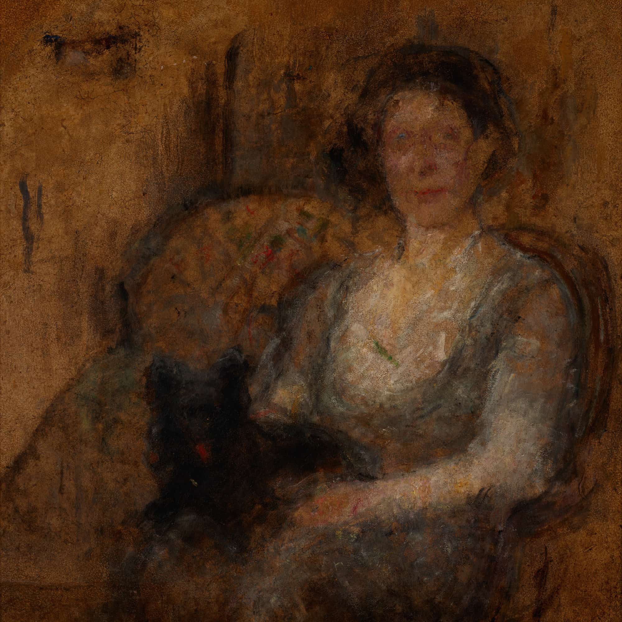 Study Of A Female Figure by Olga Boznanska