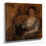Study Of A Female Figure by Olga Boznanska