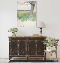 Study Of A Field And Tree by Edwin Austin Abbey