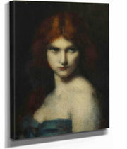 Study Of A Head Of A Woman by Jean Jacques Henner
