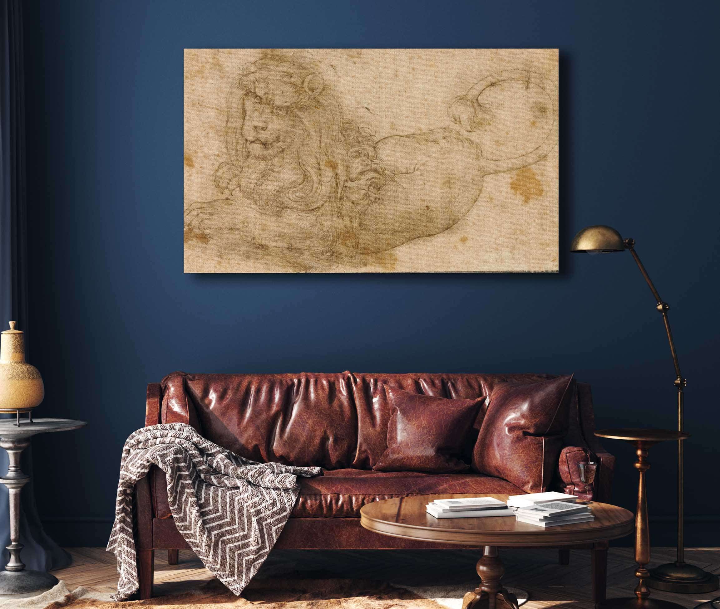 Study Of A Lion by Lucas Cranach The Elder