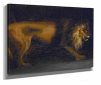 Study Of A Lion by Theodore Gericault