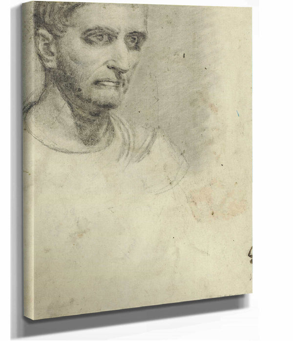 Study Of A Man Verso by Theodore Gericault