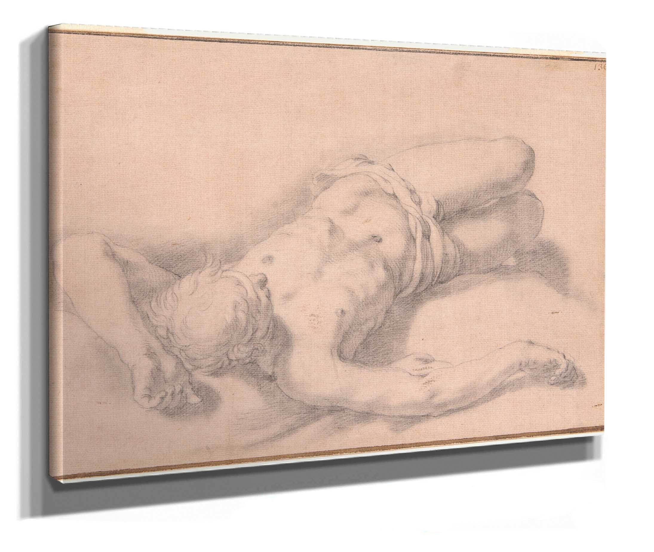 Study Of A Nude Man  by Abraham Bloemaert