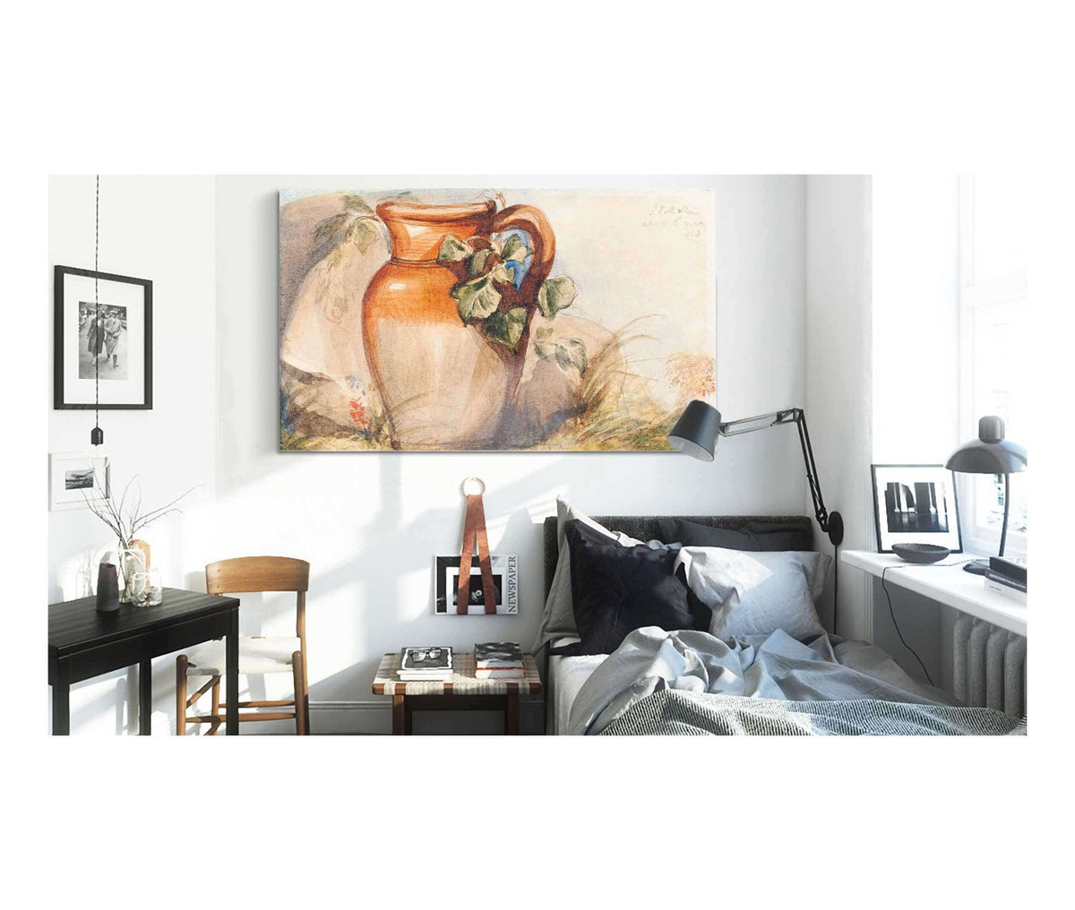 Study Of A Pottery Jug Recto by Sir John Everett Millais