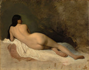 Study Of A Reclining Nude by Isidore Pils