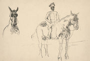 Study Of A Rider by Cyprian Majernik