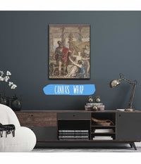 Study Of A Soldier Attacking A Woman by Robert Smirke