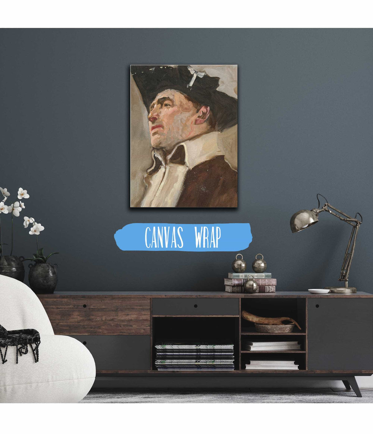 Study Of A Soldier by Edwin Austin Abbey