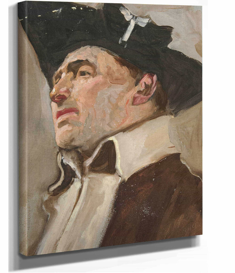 Study Of A Soldier by Edwin Austin Abbey