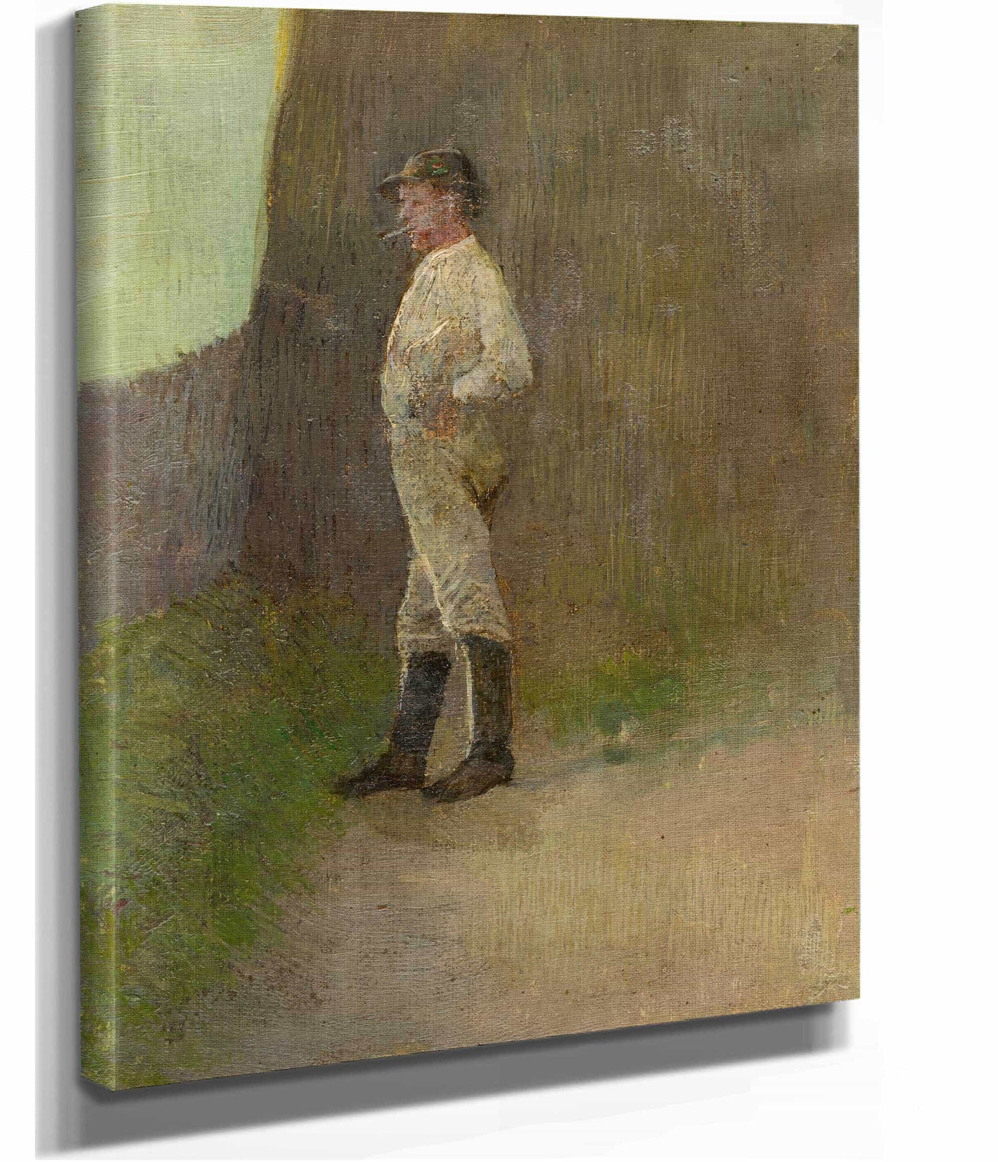 Study Of A Standing Lad In The Boots   by Ladislav Mednyanszky