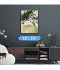 Study Of A Tree And Field by Edwin Austin Abbey