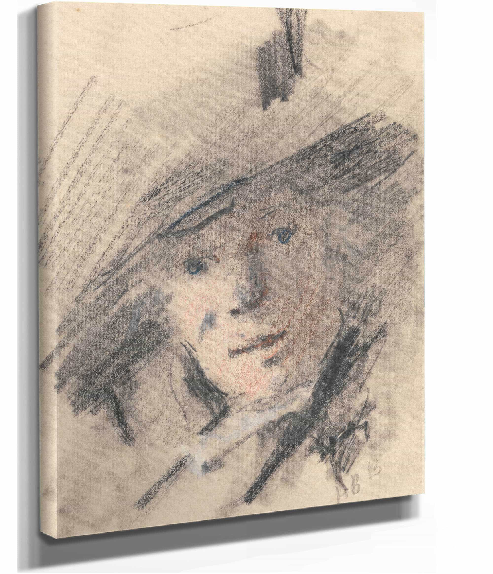 Study Of A Woman by Hercules Brabazon Brabazon