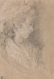 Study Of A Woman In A Mob Cap by Thomas Gainsborough