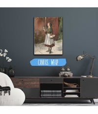 Study Of A Young Girl In A Garden by Edwin Austin Abbey